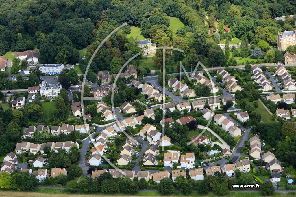 Photo arienne de Draveil (Chemin du Bac de Ris-Orangis)