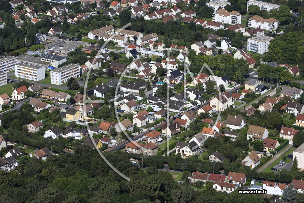 Photo arienne de Draveil (Quartier de Joffre Dupuytren)