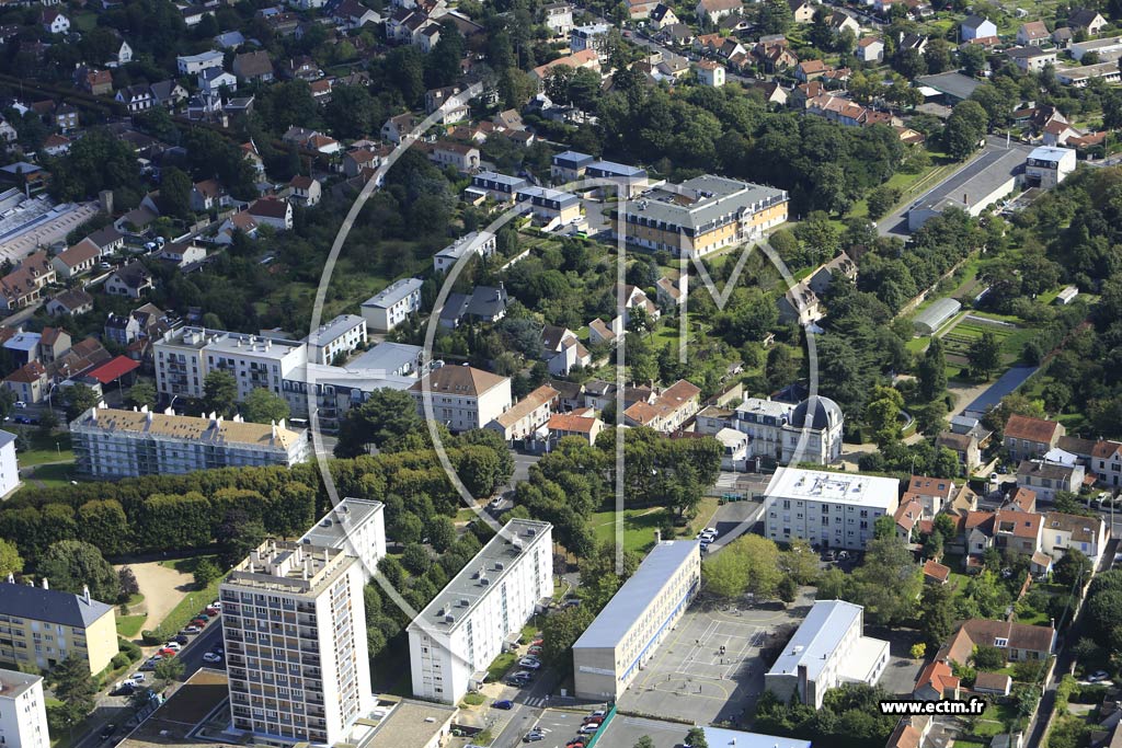 Photo arienne de Draveil (Quartier de Joffre Dupuytren)