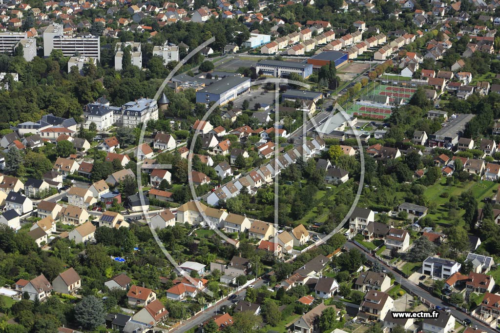 Photo arienne de Draveil (Quartier de la Folie)