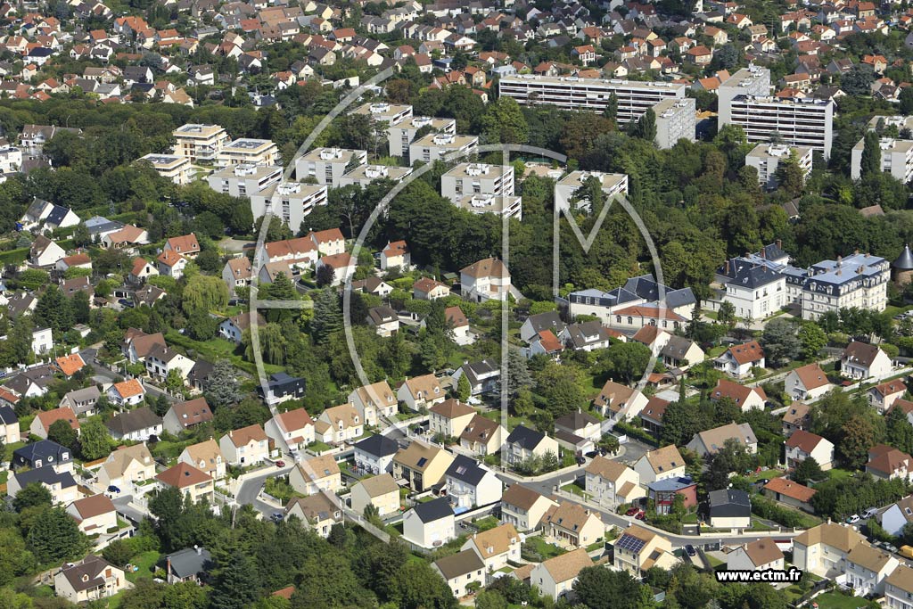 Photo arienne de Draveil (Quartier de la Folie)