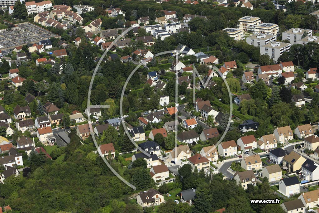 Photo arienne de Draveil (Quartier de la Folie)