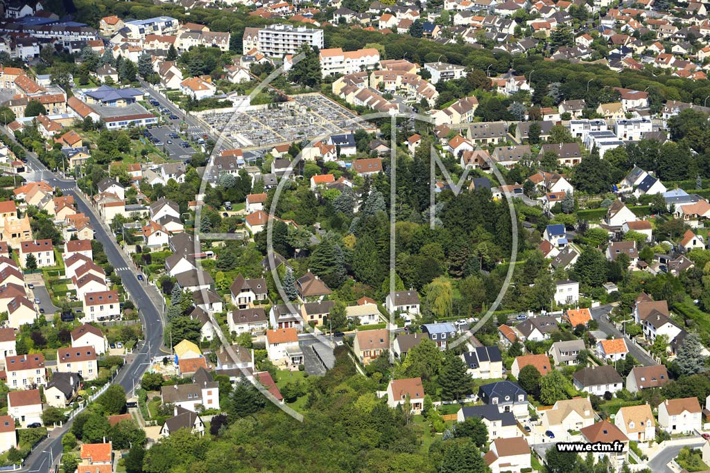 Photo arienne de Draveil (Quartier de la Folie)
