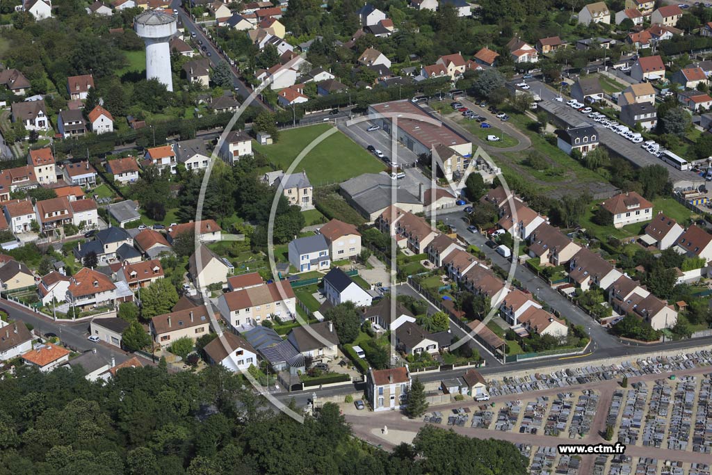 Photo arienne de Draveil (Quartier de Snart)