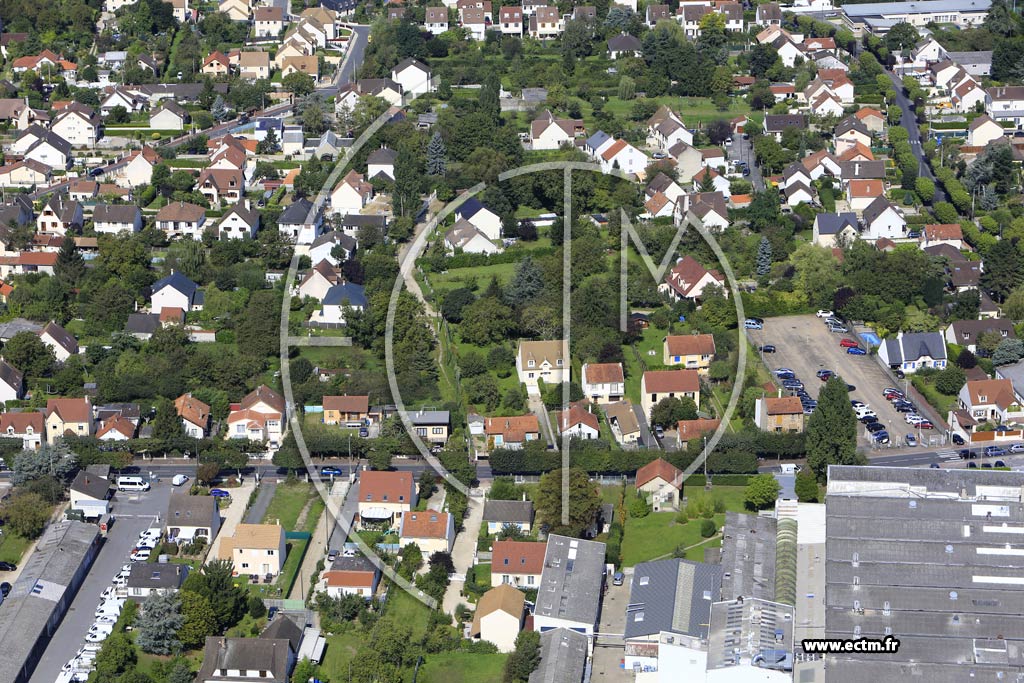 Photo arienne de Draveil (Quartier de Snart)