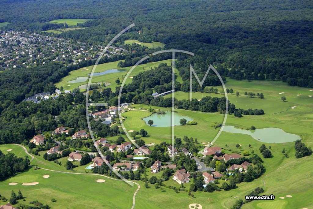 Photo arienne de tiolles (Golf d'tiolles)