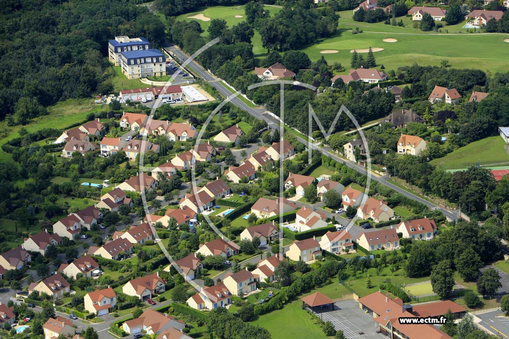 Photo arienne de tiolles (les Coudray)