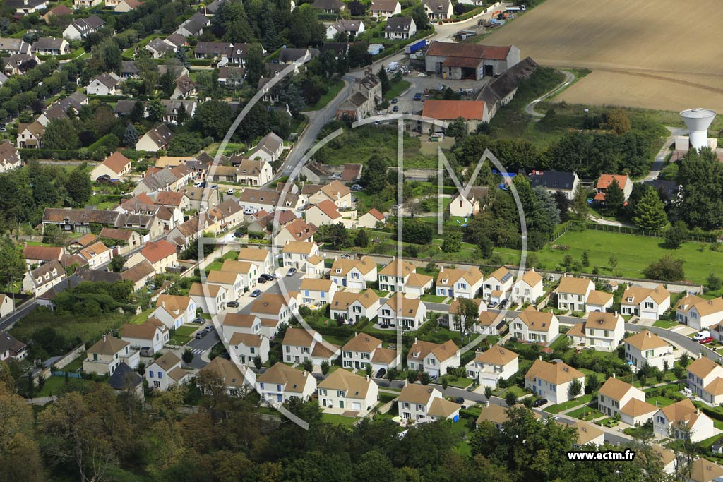Photo arienne de vry-Grgy-sur-Yerre