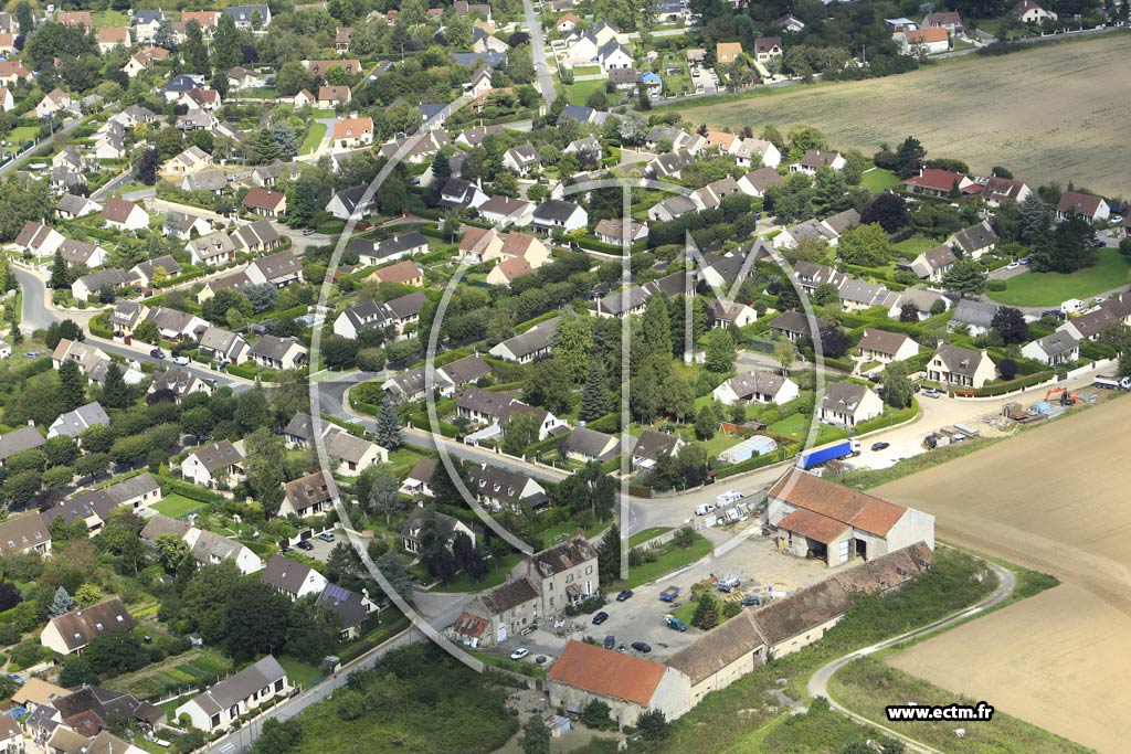 Photo arienne de vry-Grgy-sur-Yerre