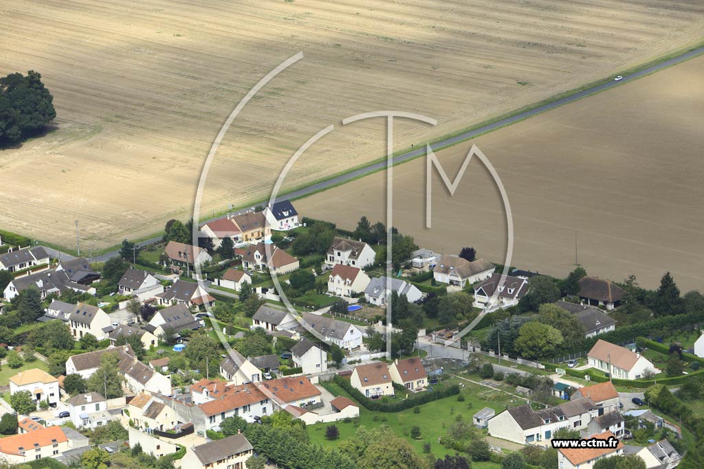Photo arienne de vry-Grgy-sur-Yerre