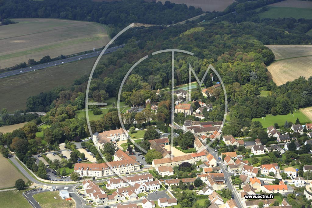 Photo arienne de vry-Grgy-sur-Yerre