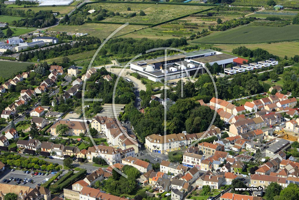 Photo arienne de Mandres-les-Roses (la Fraizire)