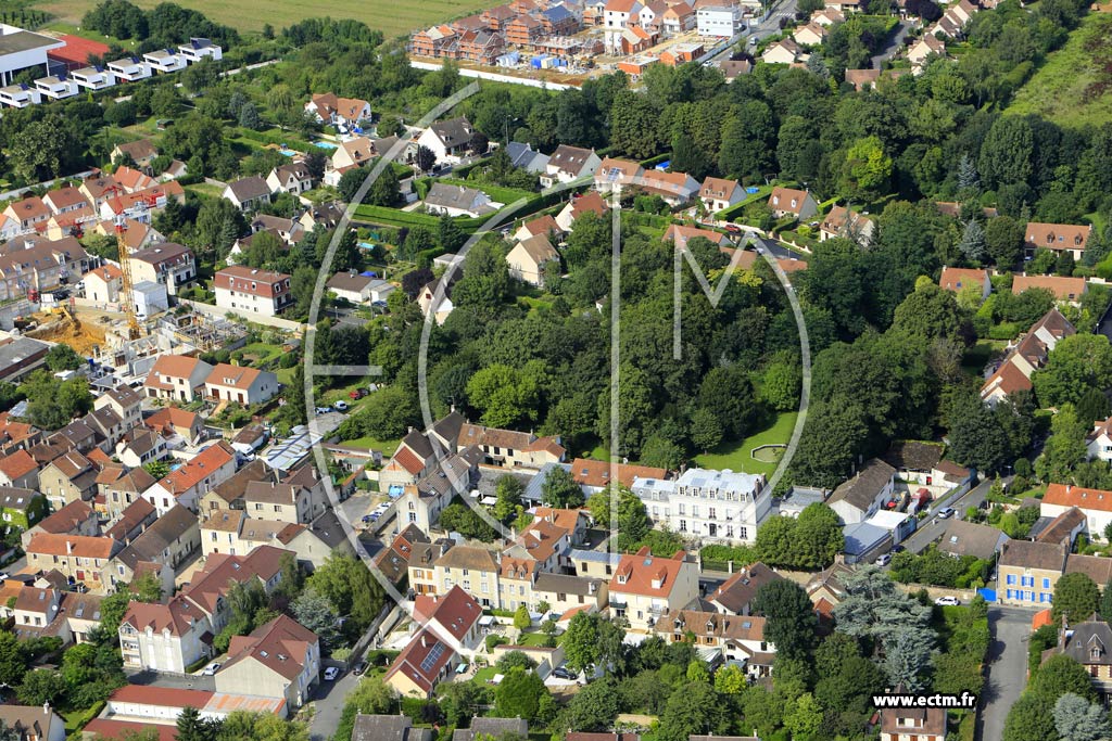 Photo arienne de Mandres-les-Roses (la Fraizire)