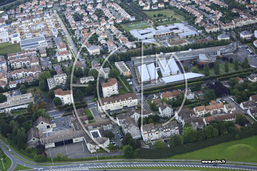 Photo arienne de Moissy-Cramayel (Chaintraux)