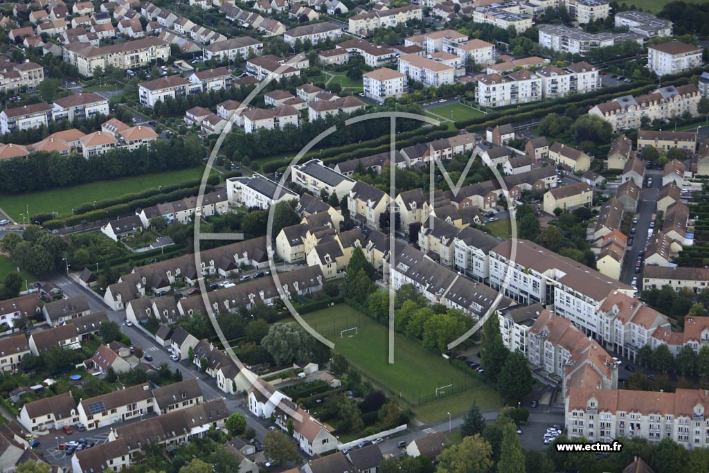 Photo arienne de Moissy-Cramayel (Chaintraux)