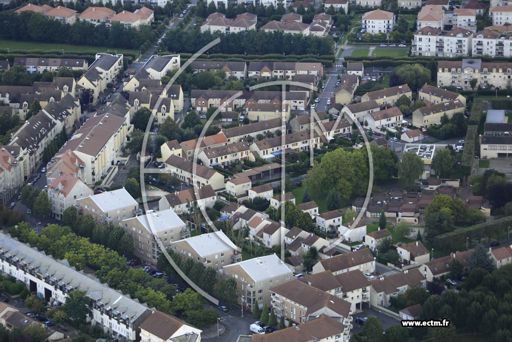 Photo arienne de Moissy-Cramayel (Chaintraux)