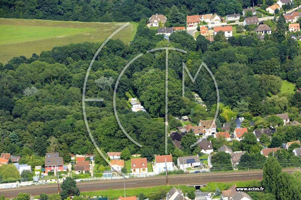 Photo arienne de Quincy-sous-Snart (les Pierreux)