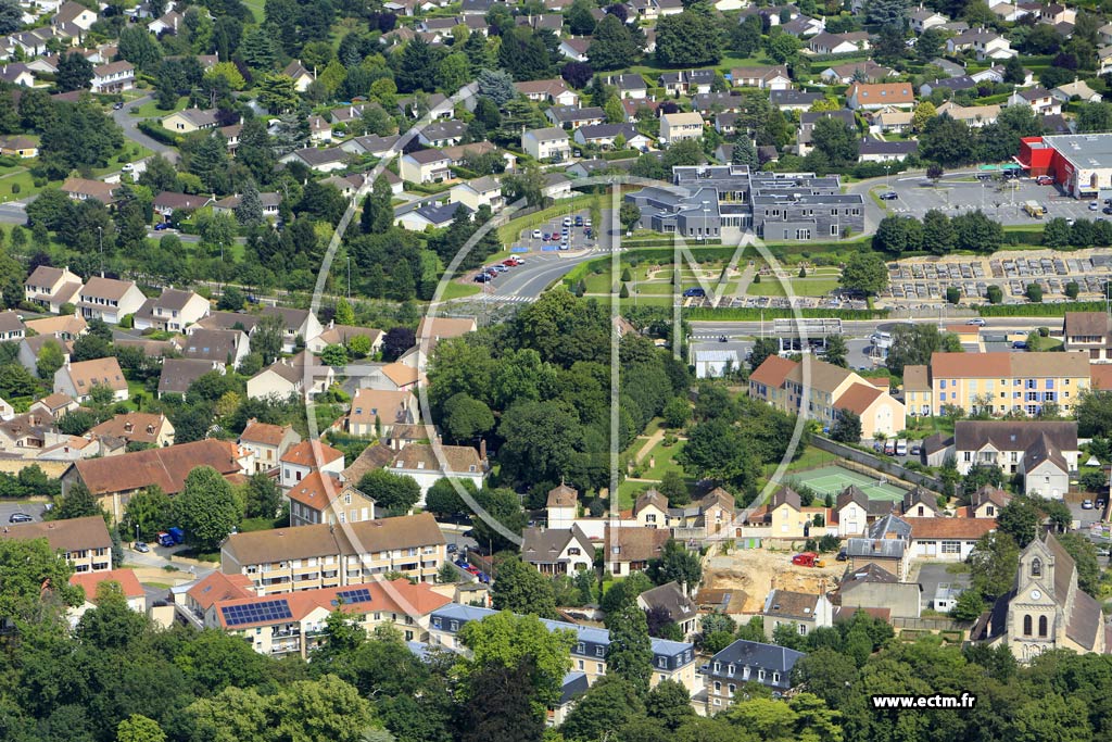 Photo arienne de Saint-Germain-ls-Corbeil (Centre)