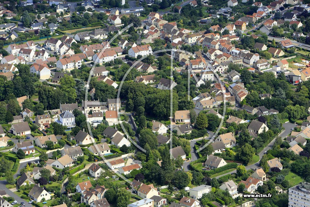Photo arienne de Saint-Germain-ls-Corbeil (les Coquilles)