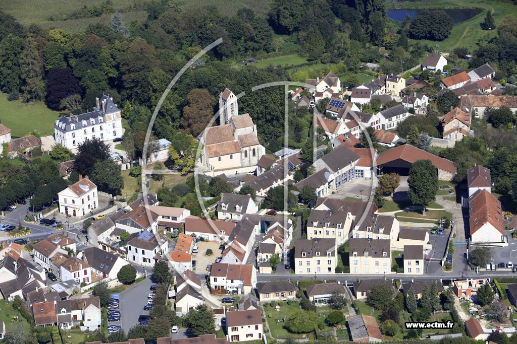 Photo arienne de Servon