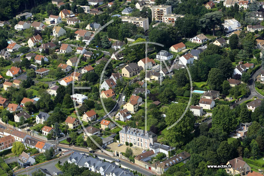 Photo arienne de Soisy-sur-Seine (les Donjons)