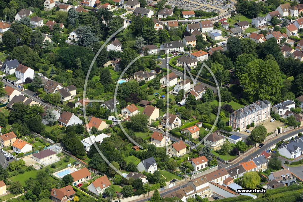 Photo arienne de Soisy-sur-Seine (les Donjons)