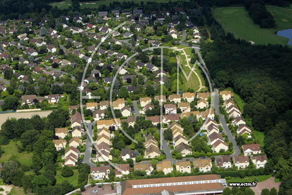 Photo arienne de Soisy-sur-Seine (les Meillottes)