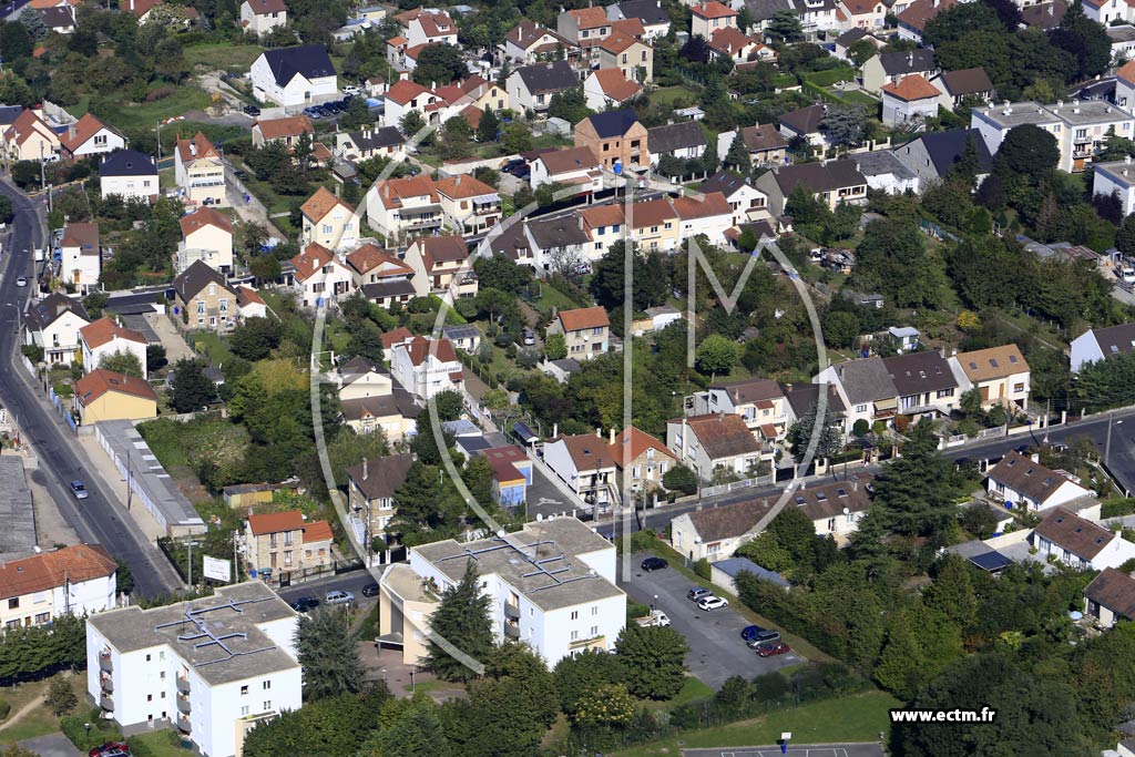 Photo arienne de Valenton (les Vignes)