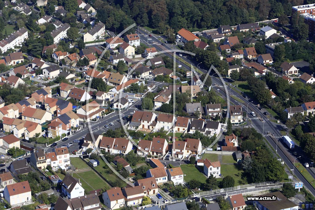 Photo arienne de Valenton (les Vignes)