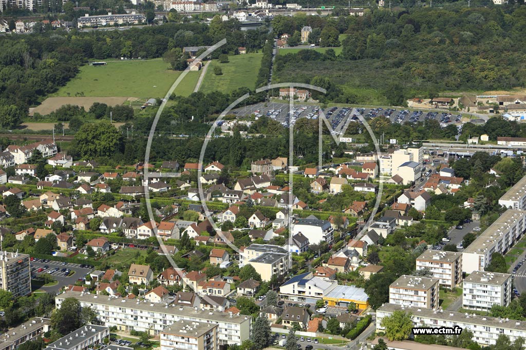 Photo arienne de Vigneux-sur-Seine (la Croix Blanche)