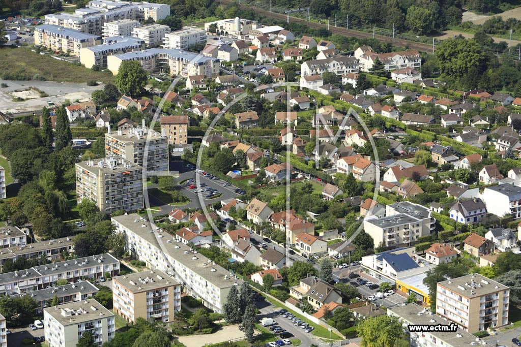 Photo arienne de Vigneux-sur-Seine (la Croix Blanche)