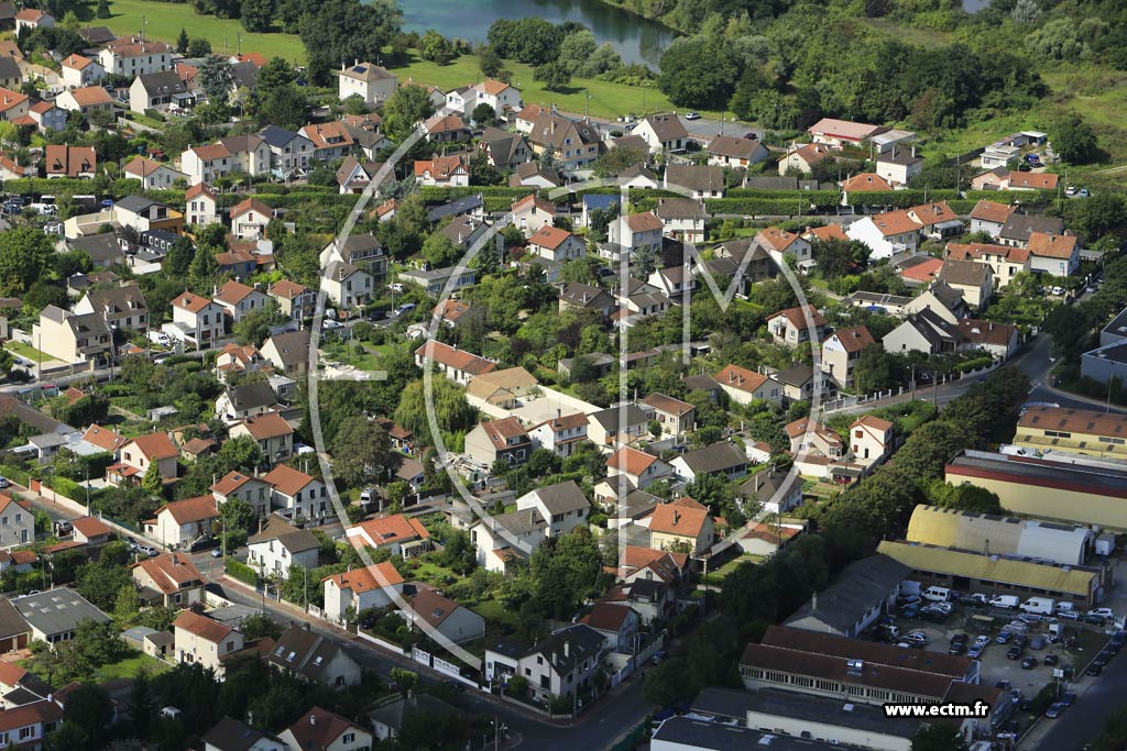 Photo arienne de Vigneux-sur-Seine (Quartier du Lac du Chteau Fraye)