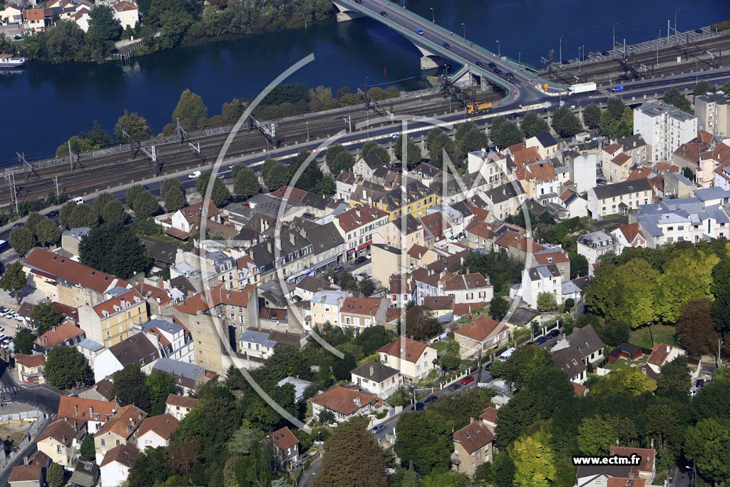 Photo arienne de Villeneuve-Saint-Georges (Bel-Air)
