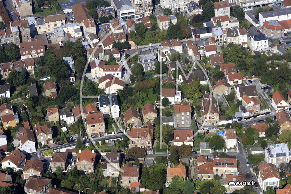 Photo arienne de Villeneuve-Saint-Georges (Centre)