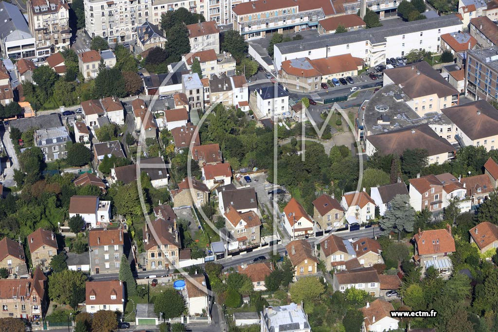 Photo arienne de Villeneuve-Saint-Georges (Centre)