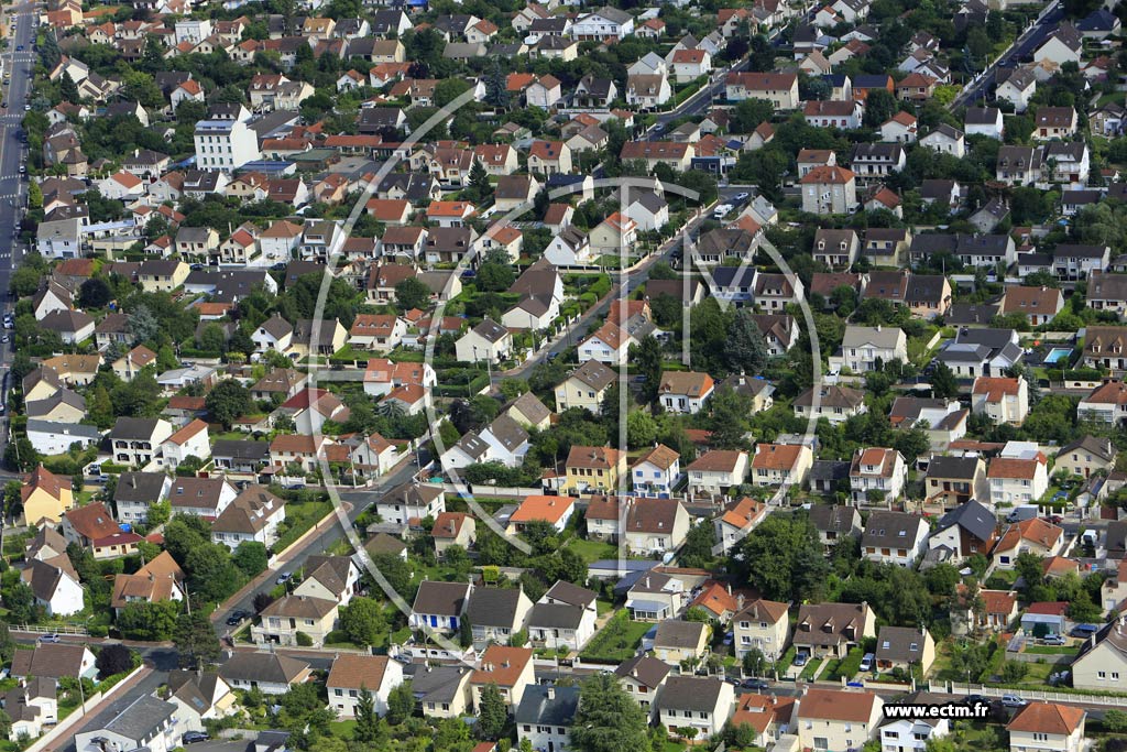 Photo arienne de Yerres (la Garenne)