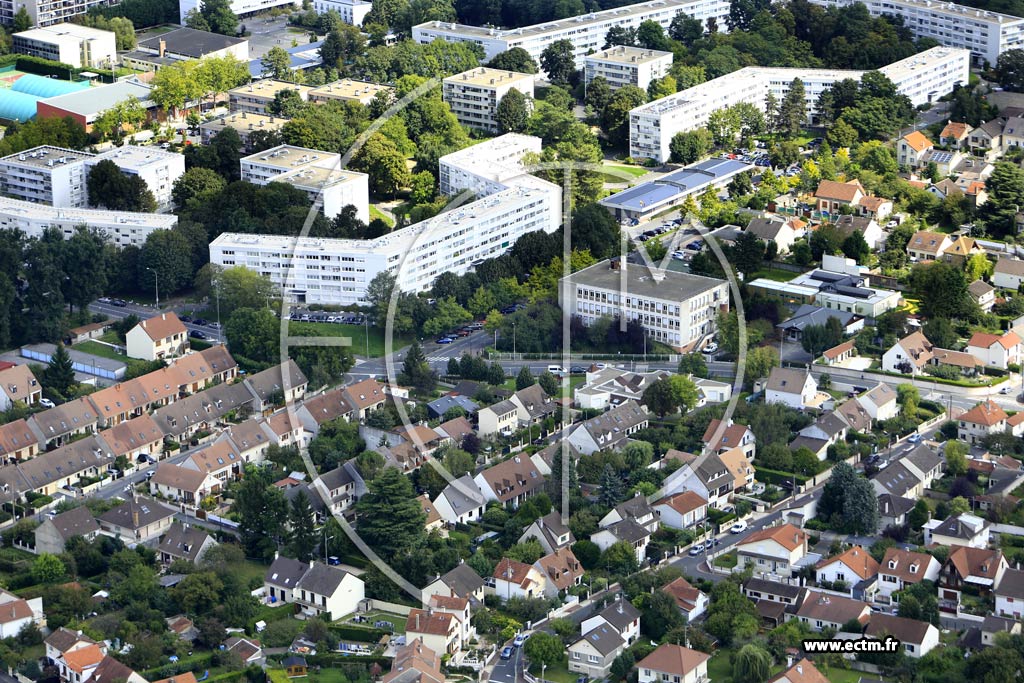 Photo arienne de Yerres (les Tournelles - Concy)
