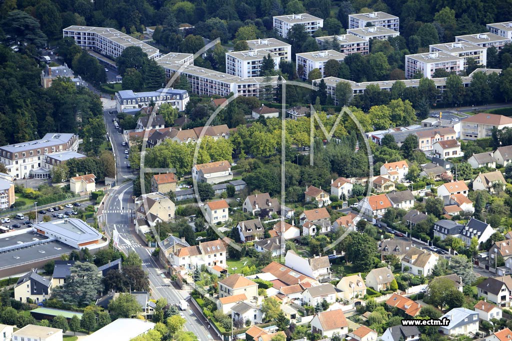 Photo arienne de Yerres (les Tournelles - Concy)