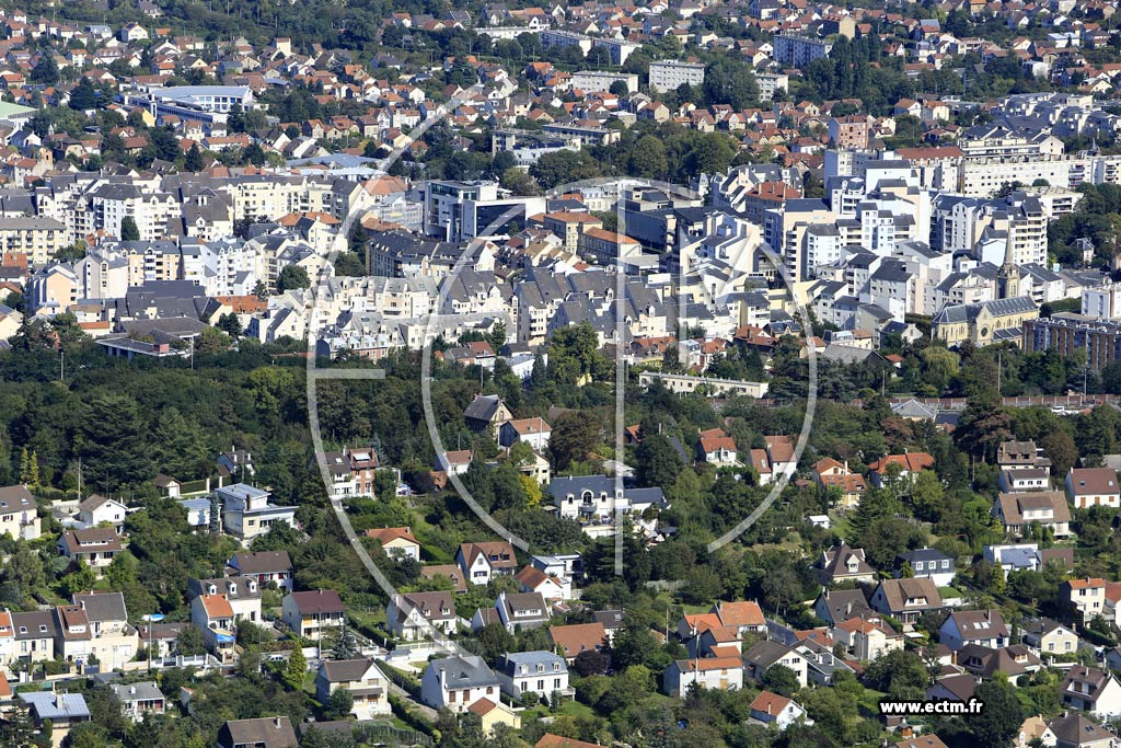 Photo arienne de Argenteuil