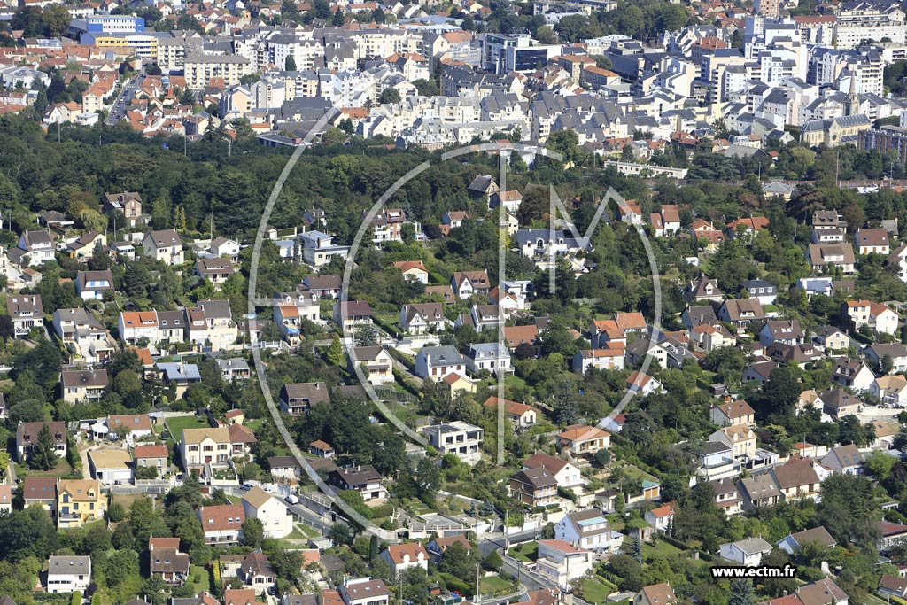Photo arienne de Argenteuil