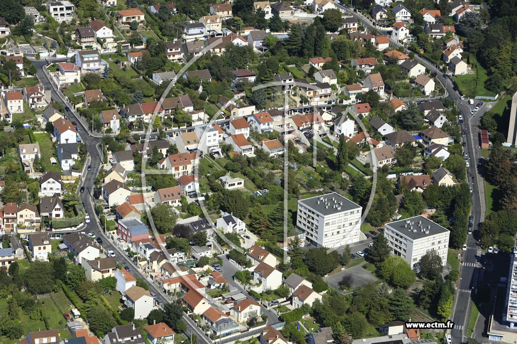 Photo arienne de Argenteuil