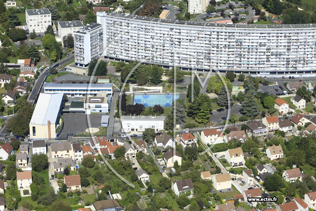 Photo arienne de Argenteuil