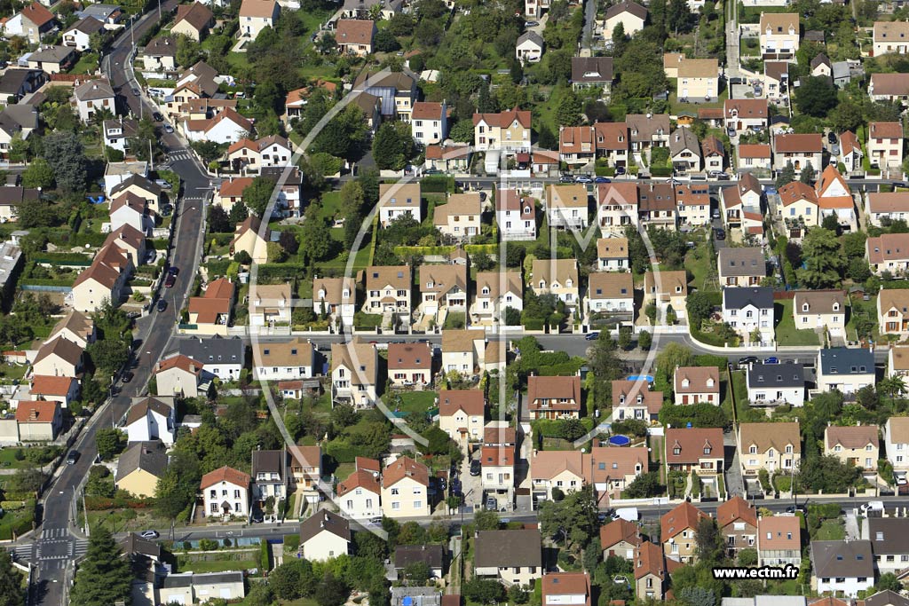 Photo arienne de Argenteuil