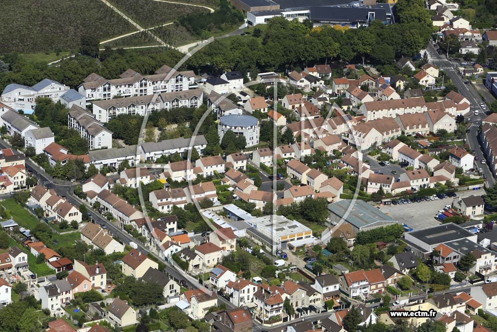 Photo arienne de Argenteuil
