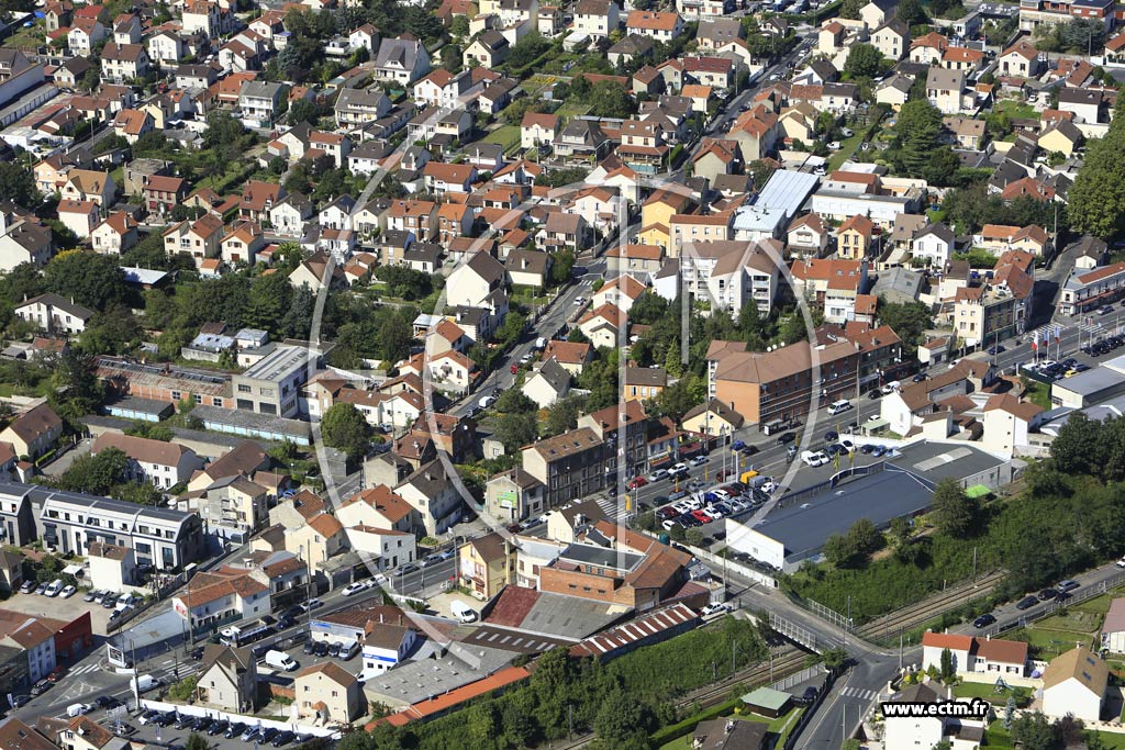 Photo arienne de Argenteuil