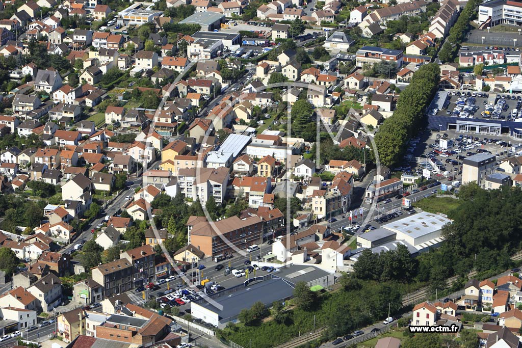 Photo arienne de Argenteuil
