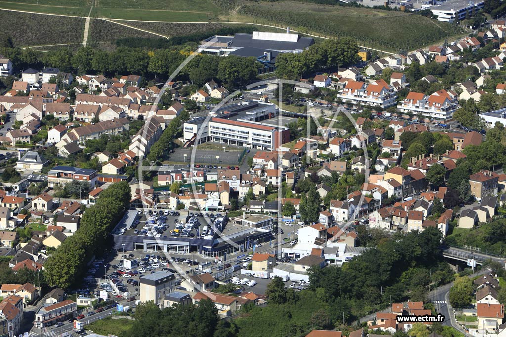 Photo arienne de Argenteuil