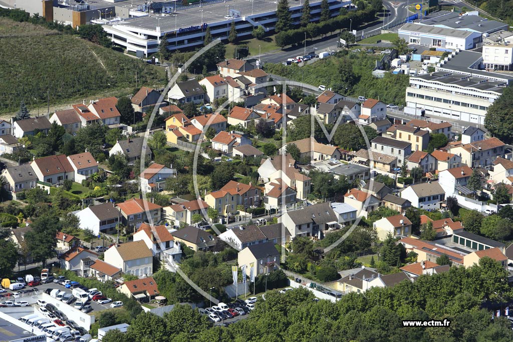 Photo arienne de Argenteuil