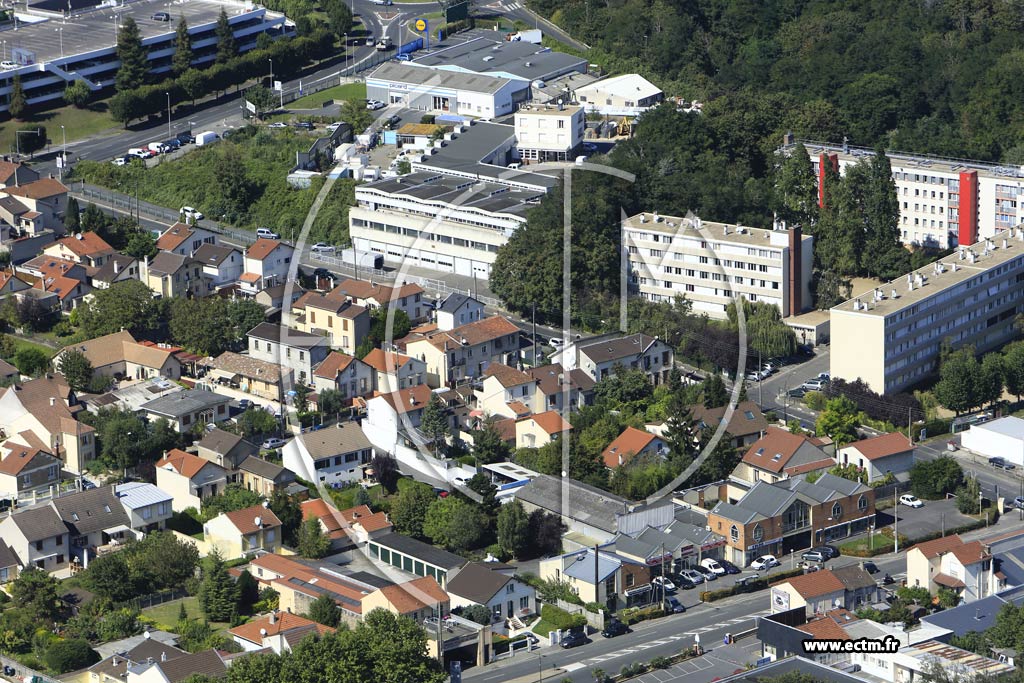 Photo arienne de Argenteuil