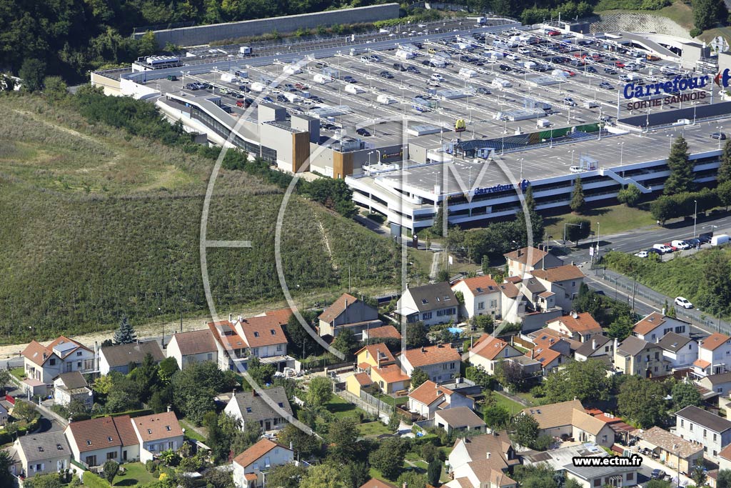Photo arienne de Argenteuil